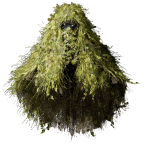 Cobertura ghillie para la cabeza