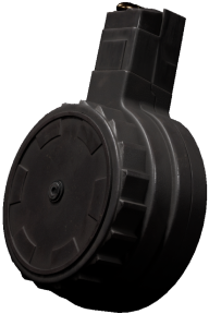 Cargador de tambor MP5 de 50 cartuchos
